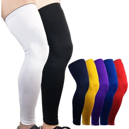 1PCS Sports Knee Protector Brace Strap Breathable ANTI-UV Outdoor Cycling Leg Sleeve Basketball Leg Sleeve Knee Support Pads