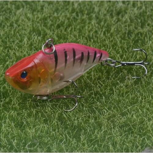 1Pcs High Quality Winter Fishing Lures ABS Plastic VIB Hard Bait Vibration Fishing Tackle Wobbler lure 70mm 12g