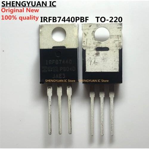 5 pcs/lot IRFB7440PBF IRFB7440 FB7440 TO-220 40V Trans MOSFET N-CH Original New 100% quality