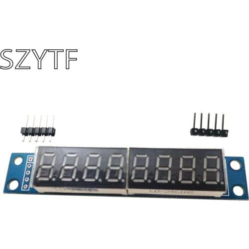 8-bit digital display module MAX7219 LED display Supports cascaded 8-bit serial 3 IO port control