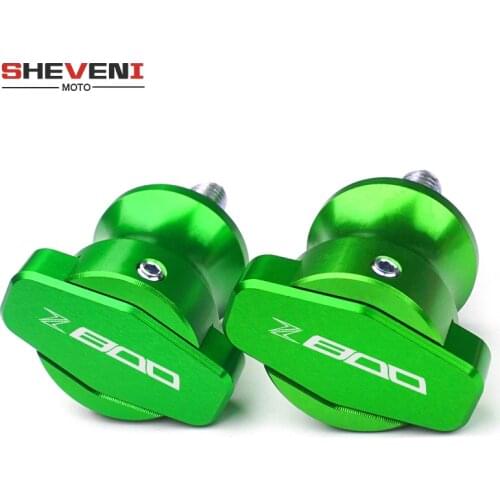 Motorcycle CNC Aluminum Accessories Swingarm Spools slider 8mm stand screws For KAWASAKI Z 800 z800 2012-2016 with Z800 LOGO new