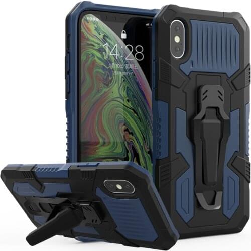 Military Tactic Armor Shockproof Case Magnetic Clip Stand Phone Case For iPhone 11 Pro XS Max XR X 6 6S 7 8 Plus Case Cover