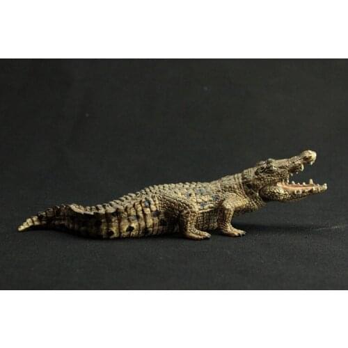 Kids gifts wildlife world african crocodile model educational toy Alligator