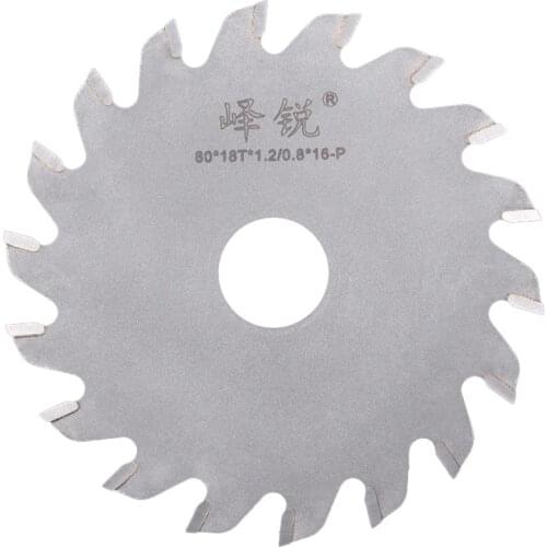 80mm/63mm Diameter Saw Blade T-type Sawteeth Alloy Saw Bit 16mm Bore Cutting Disc Woodworking Tool Accessory