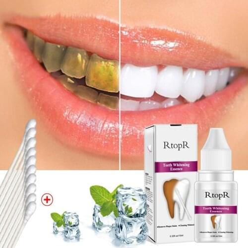 Oral hygiene essence tooth whitening essence daily use effective plaque removal water 10ml