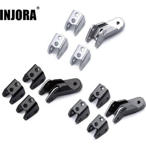 INJORA CNC Aluminum Axle Mount Set Suspension Links Stand for 1/10 RC Crawler Car Redcat Gen8 Upgrade Parts