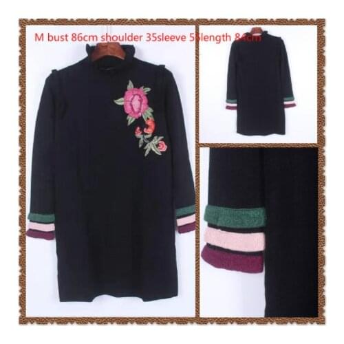 Spanish fashion womens dress long sweater