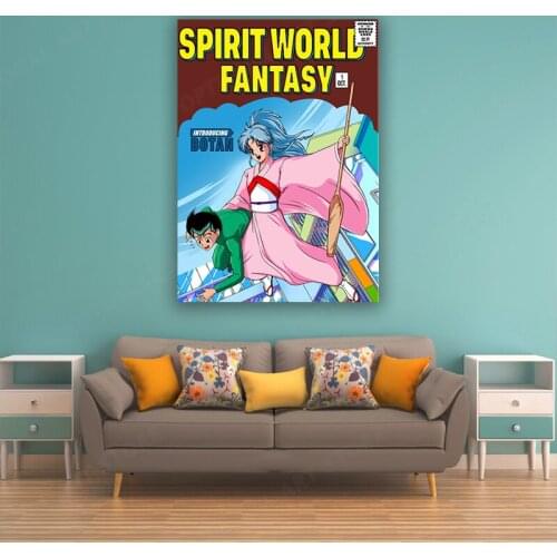 Spirit World Comics No 1 Canvas Poster Anime Pictures Home Decoration Paintings HD Prints Wall Art Modular Living Room