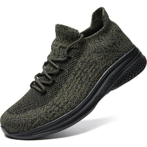 Shoes Plus Velvet Men Sneakers Fashion Breathable Sock Shoes Knitted Platform Running Shoes Platform Trainers Walking Shoes