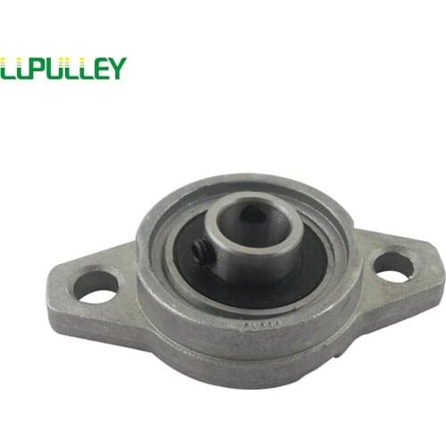 LUPULLEY 2PCS Linear Bearing Shaft Support 8/10/12/15/17/20/25/30mm bore KFL08/000/001/002/003/004/005/006 Pillow Block Bearing
