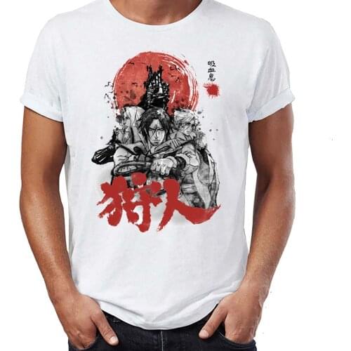 Mens T Shirt Vampire Hunter Castlevania Dracula Simon Belmont Artsy Awesome Artwork Printed Tee