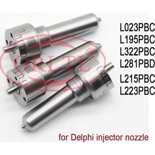 ORLTL Commmon Rail Nozzle L023PBC L195PBC L322PBC L281PBD L215PBC L223PBC for injector Euro 4 Euro 3