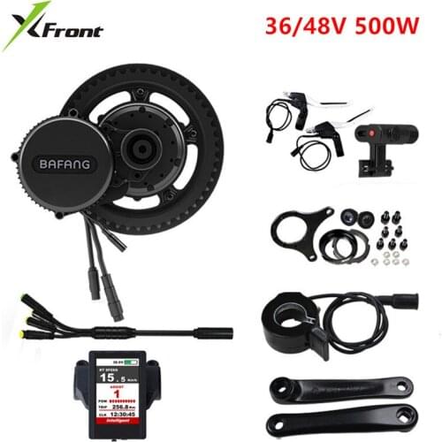 New Bafang 36/48V 500W Ebike Electric bicycle Motor 8fun drive Electric bicycle conversion kit Brushless Engine