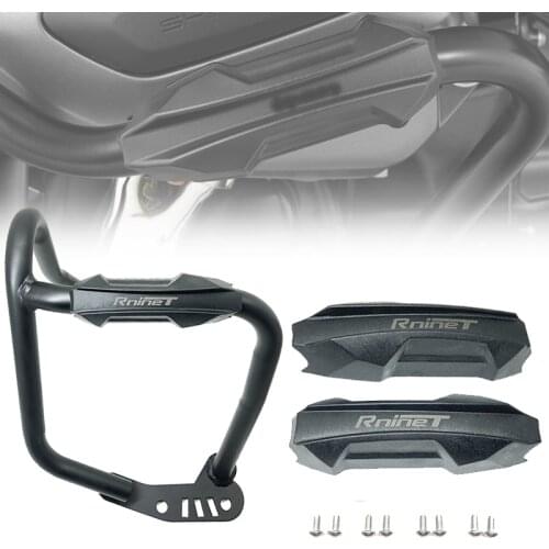R NINE T Engine Crash Bar Protector Bumper Guard Decorative Block For BMW RNIENT R9T Scrambler Pure Racer Motorcycle 25mm Bumper