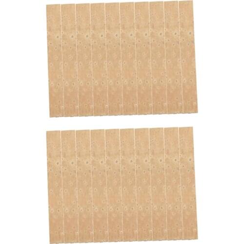 20pcs Natural Clarinet Neck Cork Sheet 4mm Clarinet Joint Cork Clarinet Neck