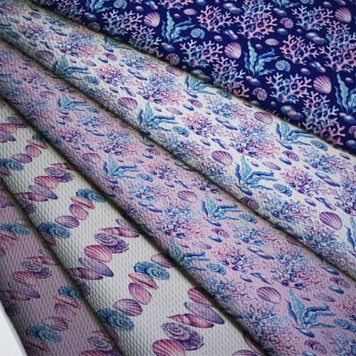 Bullet Texture Liverpool Fabric 50cm*140cm Printed For Dress Stretch Fabric Knit Fabric For Hair Band Craft Supplies L14708