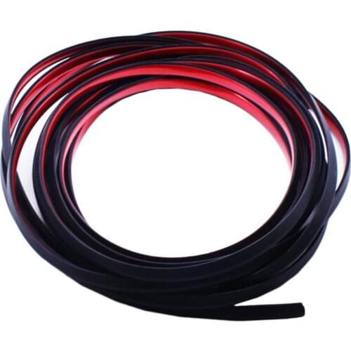 5m Universal Car Door Edge U Shape Anti-scratch Trim Strip Protector Sticker