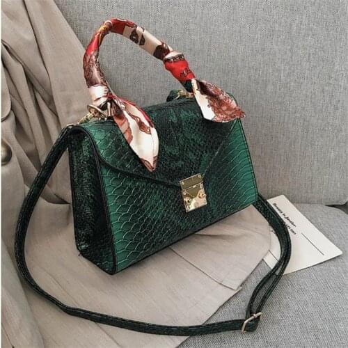High Quality Ostrich Leather Handbag Python Leather Bag Designer Handbag Ladies Purse 2021 New Fashion Trendy Bag