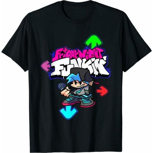 Friday Night Funkin Game Battle For Women Men Kids t Shirt Black s 6xl Funny Tee
