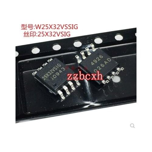 10PCS/LOT New original W25X32VSSIG 25X32VSIG SOP-8