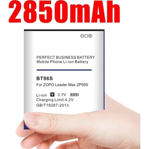 2850mAh BT96S Battery for ZOPO Leader Max ZP950 950 zopo zp950 mobile phone