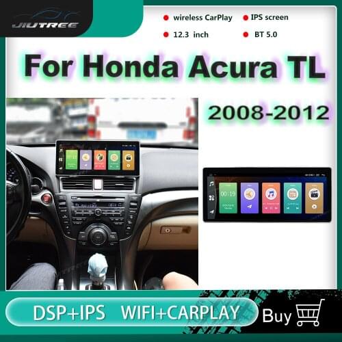 Horizontal Screen Android Car Radio For Honda Acura TL 2008 -2011 2012 Auto Stereo Multimedia Player GPS Navigation Head Unit