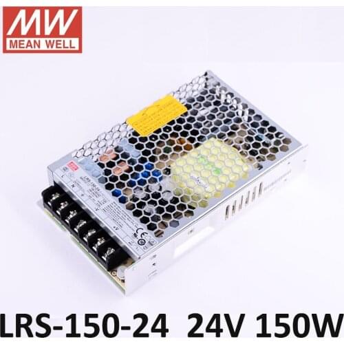 MEANWELL 150w 24v switching portable power source 24V christmas decoration led strip light 150W 24v laboratory dc power supply