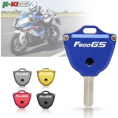 Motorcycle Decoration Key Cover Creative For BMW F800GS F800 GS CNC Aluminum Keys Case Shell Embryo Key Cover shell protection