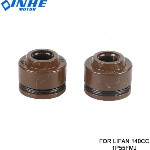 Motorcycle Valve Oil Seal For lifan LF 140 cc Horizontal Engines Dirt Pit Bike monkey ATV Quad Go Kart