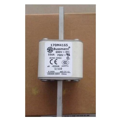 Fuses: 170M4161 170M4211 350A 690V / 170M4162 170M4212 400A 690V / 170M4163 170M4213 450A 690V aR