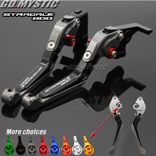 Motorcycle Folding Extendable CNC Adjustable Clutch Brake Levers For MV Agusta MV Agusta Stradale 800 Stradale800 2015-2016