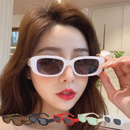 Fashion Small Square Frame Men Women Sunglasses Brand Eye Protective Punk Designer Glasses Luxury Cycling Trendy Sports Eyewear