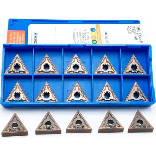 Carbide TNMG160404 HM PC9030 Turning insert External turning tool Metal turning machine tool parts Lathe tool TNMG 160404
