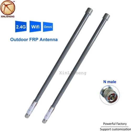 Omni direction Fiber glass Antenna Supplier Signal enhancement Outdoor 2.4g WIFI FRP antenna Wifi