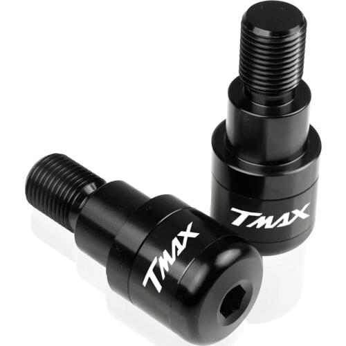 High quality Motorcycle 7/8" 22mm CNC Aluminum Handlebar Ends Grips Slider Handler Bar Ends For YAMAHA TMAX tmax T-MAX t-max