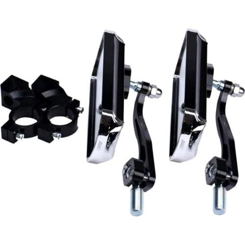 Bicycle Mirror Bike Rearview Mirror Wide-angle Flat Mirror Cycling Handlebar Safety Mirror For Mtb Road Bike Bicycle Accessories