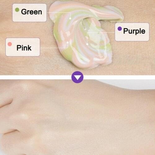 1PC Strong Isolation Skin Whitening Moisturizing Isolation Sunscreen SPF50 Concealer Primer Makeup G6S6