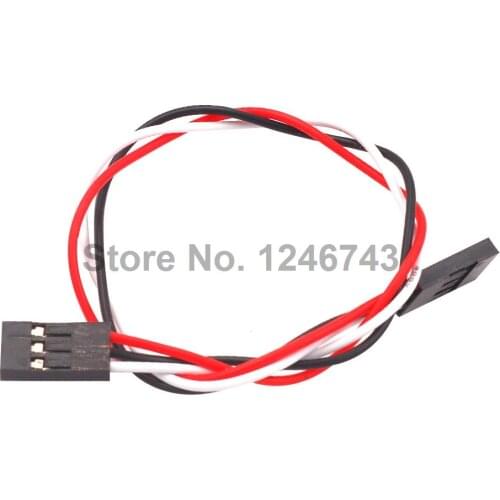 10PCS/LOT 3 Pin 3P F/F Jumper Wire 200mm Female To Female Dupont Cable