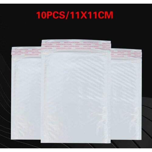 10 PCS/Lot White Envelope Bubble Mail Envelope Foam Postage Envelope With Bubble Mailing Bag Christmas Package Gift Holders