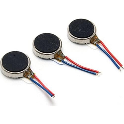 Free shipping 5PCS 1020 flat motor/Motors/vibration button 10*2.0mm