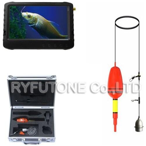 Wireless Underwater Fish Finder Mini Camera + 5inch 1.2GHz DVR Screen Monitor From RYFUTONE Co.,LTD
