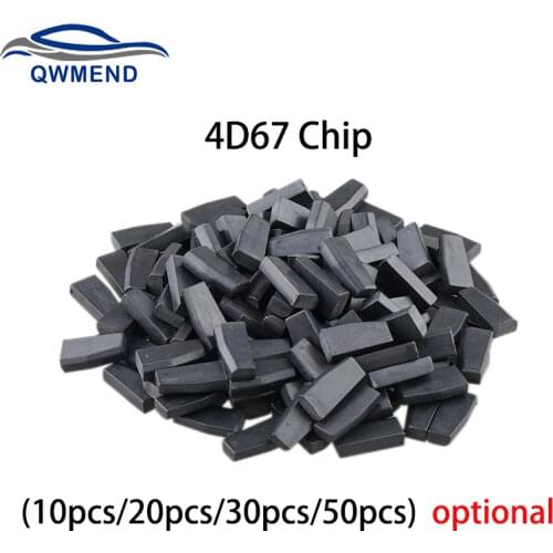 BHKEY 4D67 ID67 Chip Blank Transponder Chip For Toyota CAMERY COROLLA PREVIA REIZ CROWN RAV4 For Lexus P28 Carbon Chip