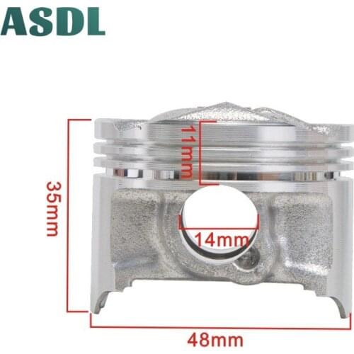 For FZR250R FZR 250 R FZR250RR EXUP FZR250 ZEEL Piston and Rings Set STD 48mm 48.25mm 48.5mm