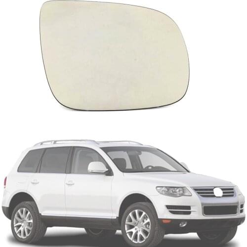 For VW Touareg 2007 2008 2009 2010 Car-Styling Door Side Mirror Glass Heated Passenger Right Side
