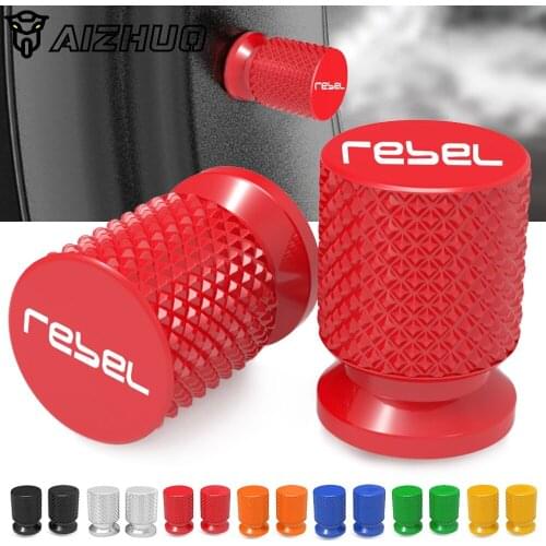 CNC FOR HONDA REBEL Rebel 300 500 2017-2020 2019 2018 Tyre Rim Air Port Cover Motorcycle Tire Valve Wheel Stem Cap CMX500 CMX300