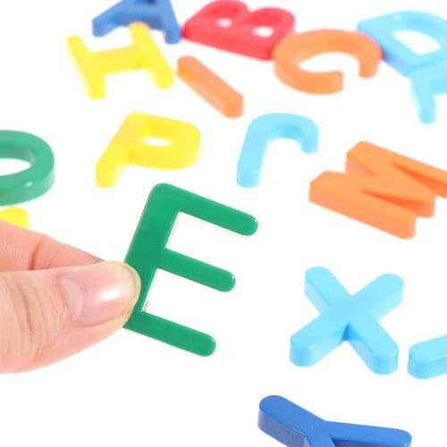 Magnetic Learning Alphabet Letters Refrigerator StickersKids Learning Spelling Counting Educational Toys