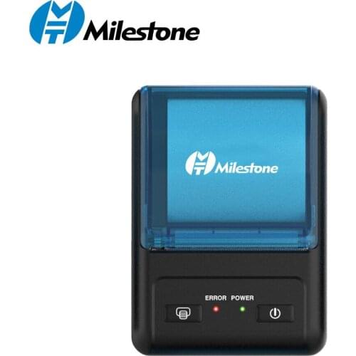 Milestone MHT-P11 58mm Portable Thermal Receipt Printer Support BT/USB Connection for Supermarket Restaurant Store Warehouse