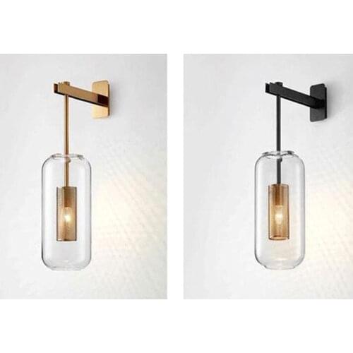 Retro Industrial E14 Metal Net Shade LED Wall Lamp For Kitchen Living Room Bedroom Bedside Restaurant Aisle Corridor Wall Light