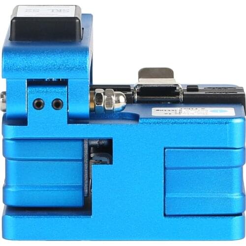 SKL-S2 fiber cleaver knives fiber optic cable pigtail bare fiber cutting fiber knives fiber cutting machine blue.Free Shipping