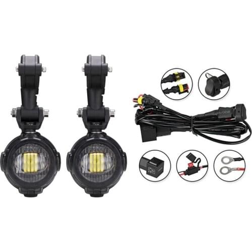 LED Additional Headlights For BMW F700 F650GS F800GS Safety Driving Headlamp for BMW R1200GS Adventure LC Motorcycle Parts